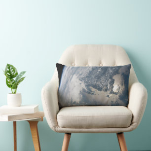 Sunglint On The Waters Of Earth. Lumbar Cushion