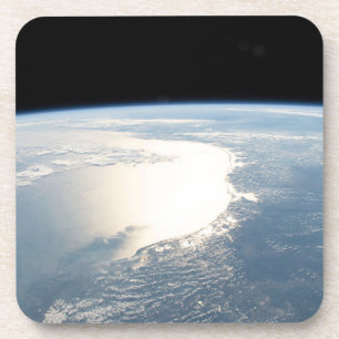 Sunglint Reflects Off The Gulf Of Mexico Coaster