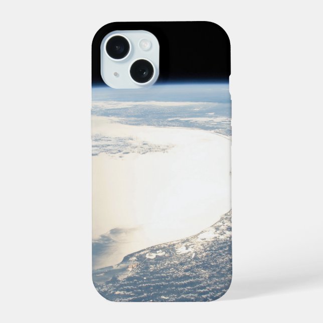 Sunglint Reflects Off The Gulf Of Mexico iPhone 15 Case (Back)