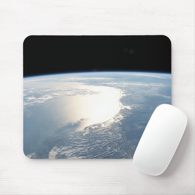 Sunglint Reflects Off The Gulf Of Mexico Mouse Mat (With Mouse)