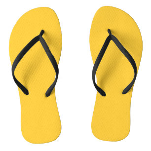 Sunglow Yellow Flip Flops