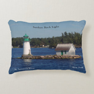 Sunken Rock Light accent Pillow
