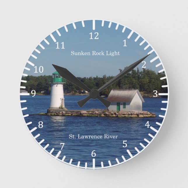Sunken Rock Light clock (Front)
