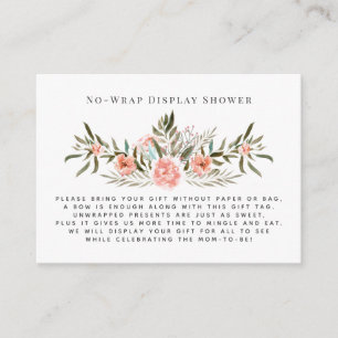 Sunkissed Floral No Wrap Display Shower Insert