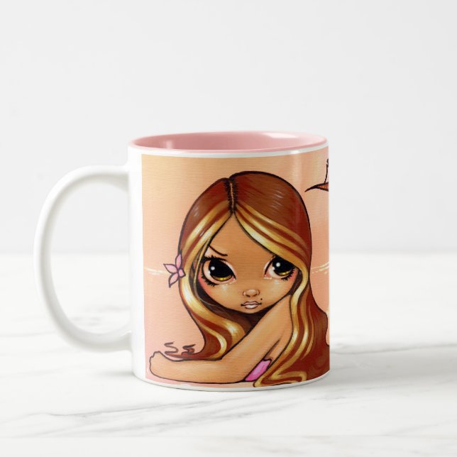 "Sunkissed Mermaid" Mug (Left)