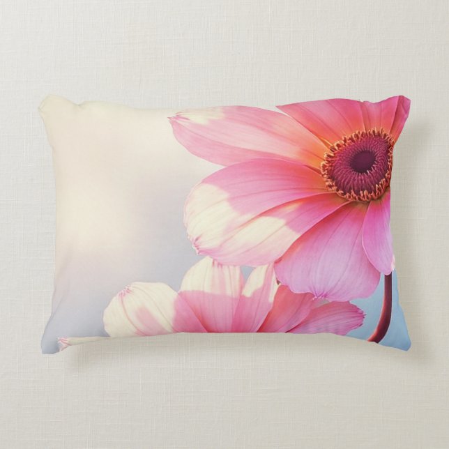 Sunkissed Salmon Decorative Cushion (Front)