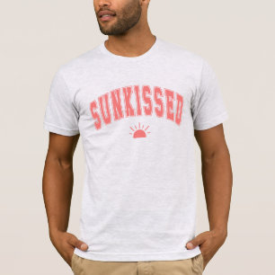 Sunkissed Varsity Summer Typography T-Shirt
