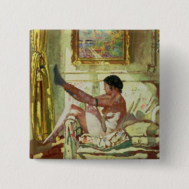 Sunlight 15 Cm Square Badge (Front)