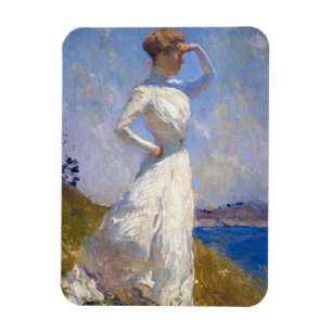 Sunlight, 1909 by Frank Weston Benson Magnet