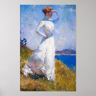 Sunlight, 1909 by Frank Weston Benson Poster
