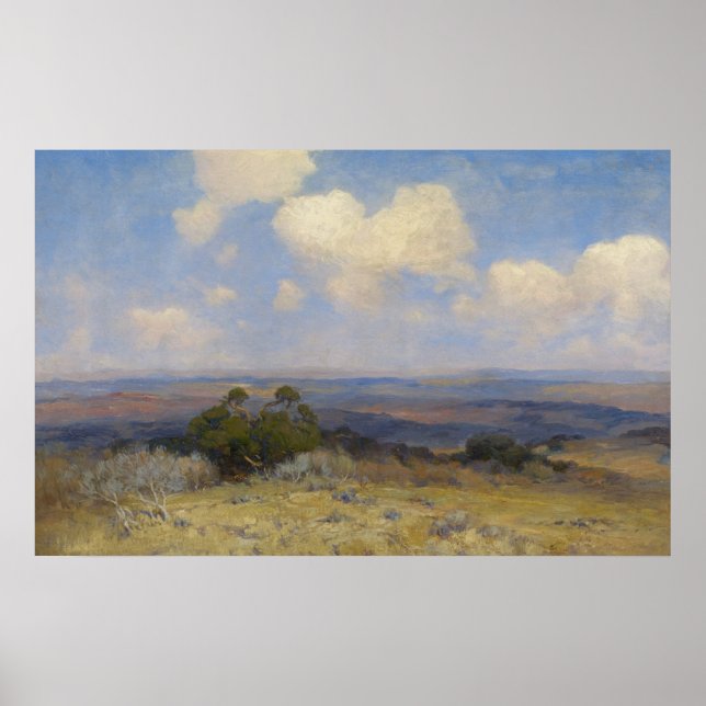 Sunlight and Shadow, Onderdonk Poster (Front)