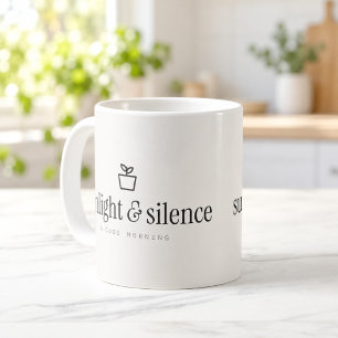 Sunlight and Silence Good Morning Minimalist Mug