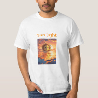 Sunlight Art Printed T-Shirt