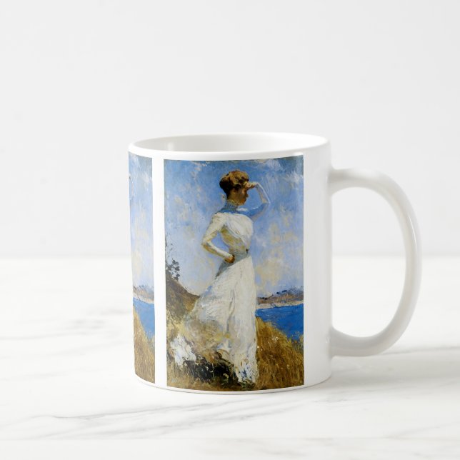 Sunlight by Frank Benson Coffee Mug (Right)