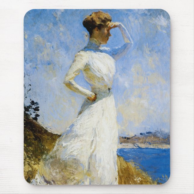 Sunlight by Frank Benson Mouse Mat (Front)