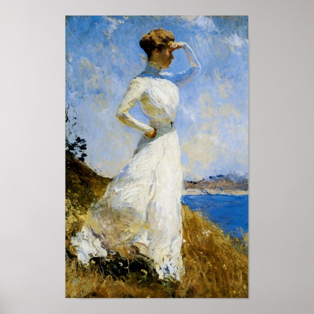 Sunlight by Frank Benson Poster (Front)