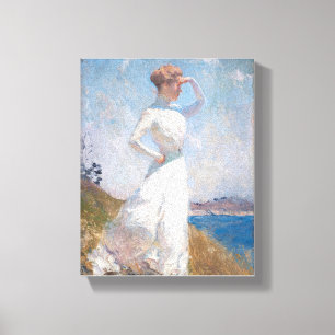 Sunlight by Frank Weston Benson Canvas Print
