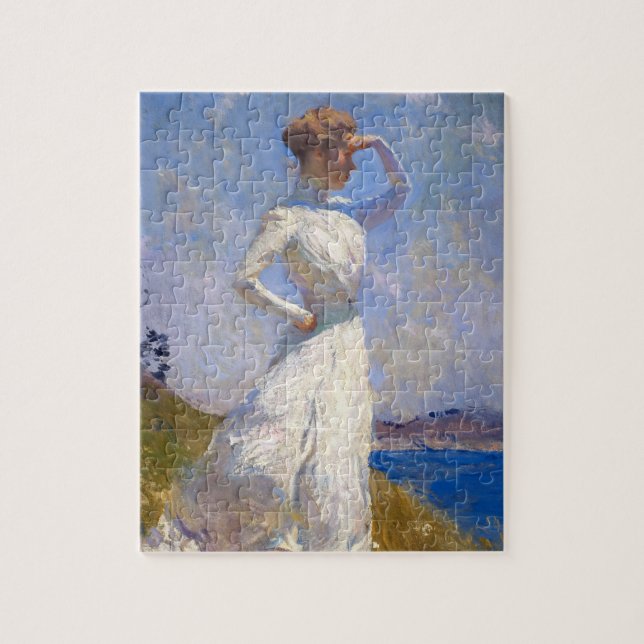 Sunlight by Frank Weston Benson Jigsaw Puzzle (Vertical)