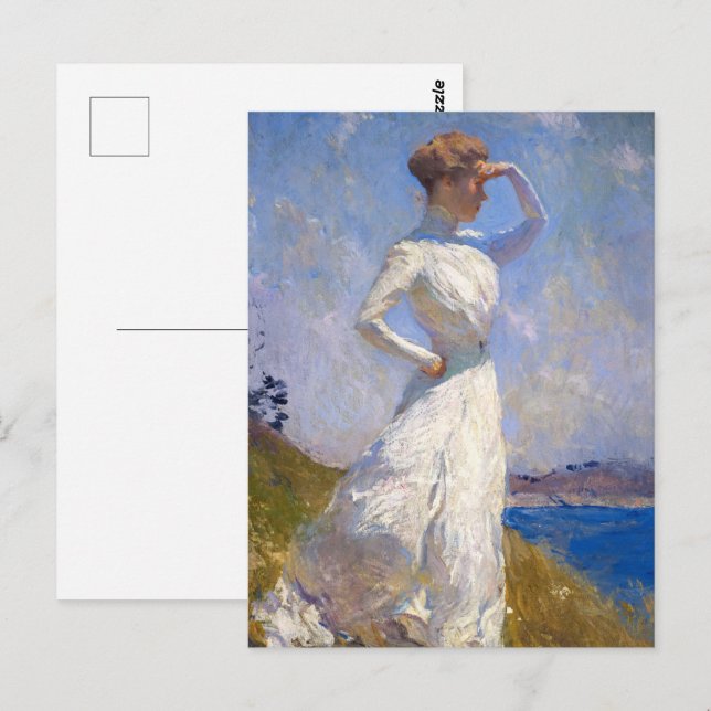 Sunlight by Frank Weston Benson Postcard (Front/Back)
