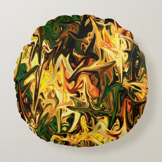 Sunlight Dance........ Round Cushion (Front)