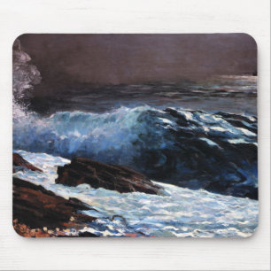Sunlight on the Coast, fine art painting Mouse Mat