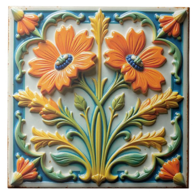 Sunlight Preserved in Porcelain Tile (Front)