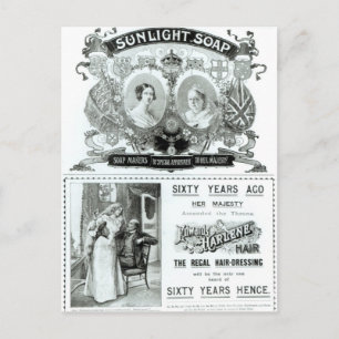 Sunlight Soap advertisement Postcard