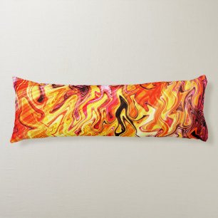 Sunlight through flames....... body cushion
