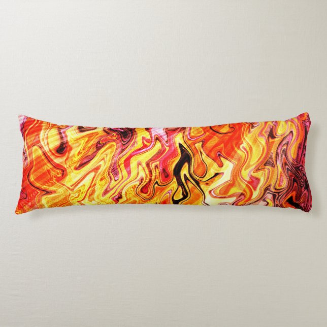 Sunlight through flames....... body cushion (Front)