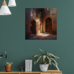 Sunlit Archway – Timeless Ancient Doorways Print