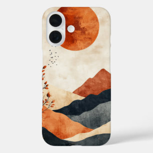 Sunlit Autumn Slope Phone Case
