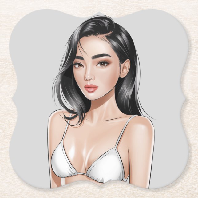 Sunlit Beauty Coaster (Front)