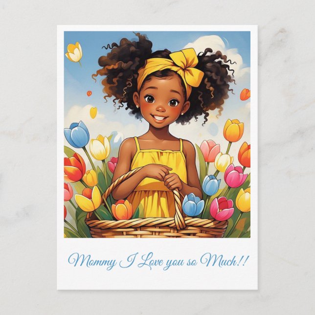 " SUNLIT BLOOM " POSTCARD (Front)