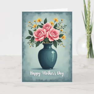 Sunlit Blooms Loving Mothers Day Card