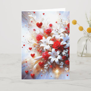 Sunlit Blossoms - To Show Love or A Thank You Card