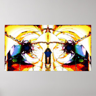 Sunlit Colour Poster