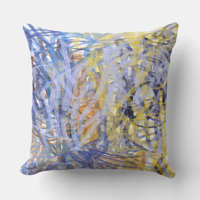 Sunlit Coral Reef Cushion (Front)