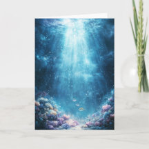 Sunlit Coral Wonderland with Tropical Fish