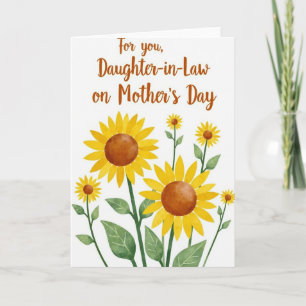 Sunlit Daughterinlaw Mothers Day Card