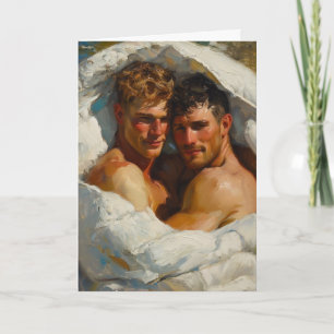 Sunlit Duvet Embrace Card