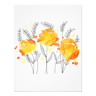 "Sunlit Elegance: A Floral Portrait" Photo Print