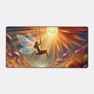 Sunlit Fairy Desk Mat