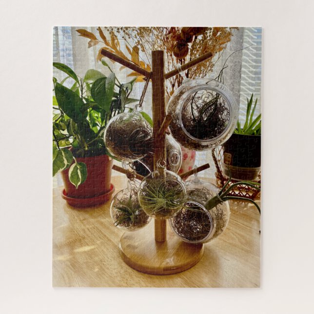 Sunlit Floral Tabletop Display Jigsaw Puzzle (Vertical)