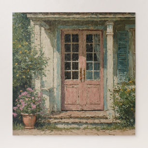 Sunlit Garden Entry Jigsaw Puzzle