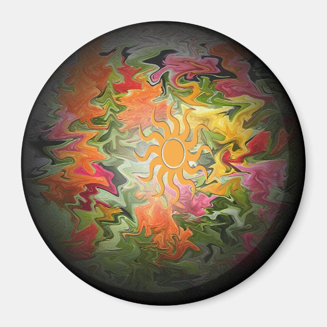 Sunlit Garden... Magnet (Front)