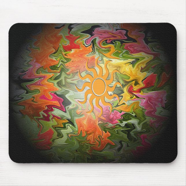 Sunlit Garden... Mouse Mat (Front)
