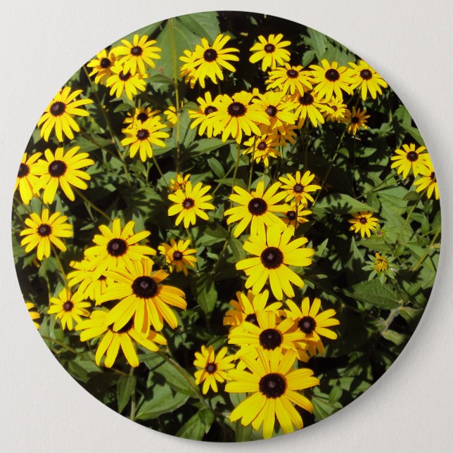 Sunlit Meadow 6 Cm Round Badge (Front)