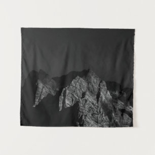 Sunlit mountains tapestry