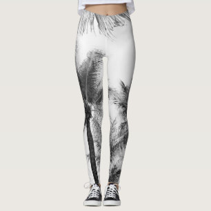 Sunlit Palm Jungle #2 #tropical #wall #art Leggings
