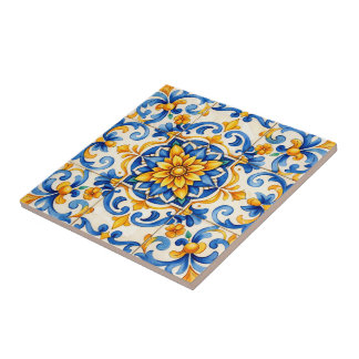 Sunlit Petal Carnival Tile